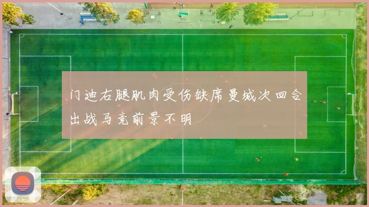 门迪右腿肌肉受伤缺席曼城次回合出战马竞前景不明